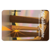 Magnet Flexible États-Unis d'Amérique (Horizontal)