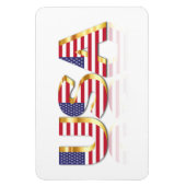 Magnet Flexible États-Unis d'Amérique (Vertical)