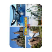 Magnet Flexible États-Unis - États-Unis d'Amérique - Orlando - Flo (Vertical)