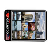 Magnet Flexible États-Unis - États-Unis d'Amérique - Orlando Flori (Horizontal)