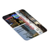 Magnet Flexible États-Unis - États-Unis d'Amérique - Orlando Flori (Côté Droit)