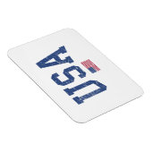 Magnet Flexible États-Unis Femmes Hommes Enfants Patriotique Améri (Côté Droit)