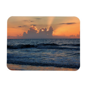 Magnet Flexible États-Unis, Géorgie, Tybee Island, Plage de Tybee