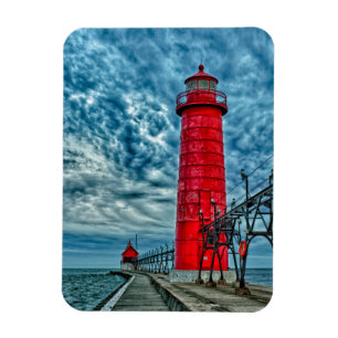 Magnet Flexible États-Unis, Grand Haven, Michigan, phare