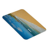 Magnet Flexible États-Unis, Hawaï, Molokai Island, Three Mile Beac (Côté Droit)