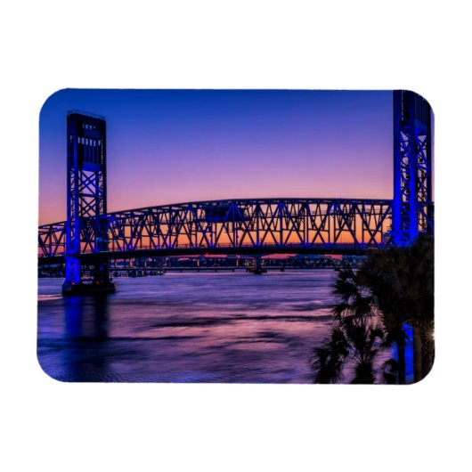 Magnet Flexible États-Unis, Jacksonville, Floride (Horizontal)