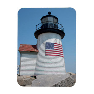 Magnet Flexible États-Unis, Massachusetts, Nantucket. Brant Point
