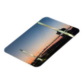 Magnet Flexible États-Unis, Nebraska, Omaha, Bob Kerrey Pedestrian (Côté Gauche)