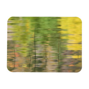 Magnet Flexible États-Unis, New York, Adirondacks, reflets dans l'