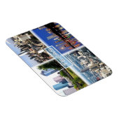 Magnet Flexible États-Unis Texas - Centre-ville de Houston - Centr (Côté Droit)