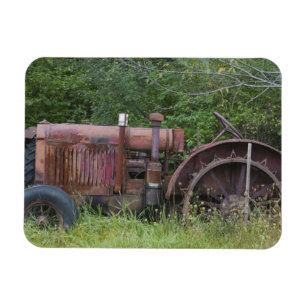 Magnet Flexible États-Unis, Vermont, MANCHESTER : Tracteur agricol