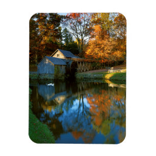 Magnet Flexible États-Unis, Virginie, Blue Ridge Parkway, Mabry Mi