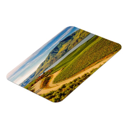 Magnet Flexible États-Unis, Washington, Lac Chelan. Les vignobles (Côté Gauche)
