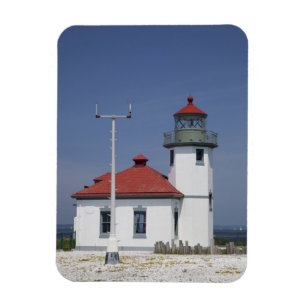 Magnet Flexible États-Unis, Washington, Seattle, Alki Point Light