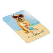 Magnet Flexible Été Bruxelles Griffon (Côté Droit)