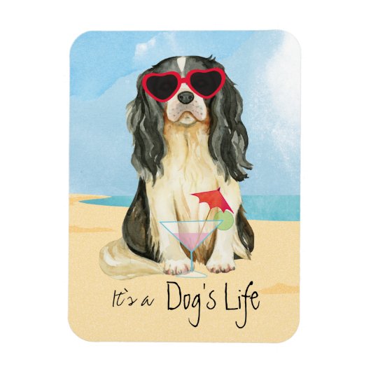 Magnet Flexible Été Cavalier (Vertical)