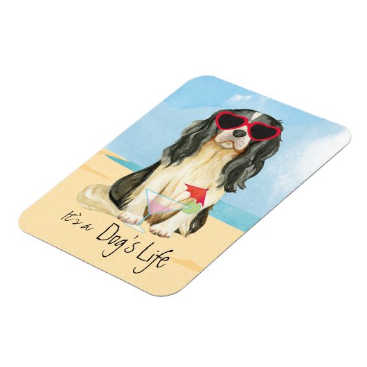 Magnet Flexible Été Cavalier (Côté Gauche)