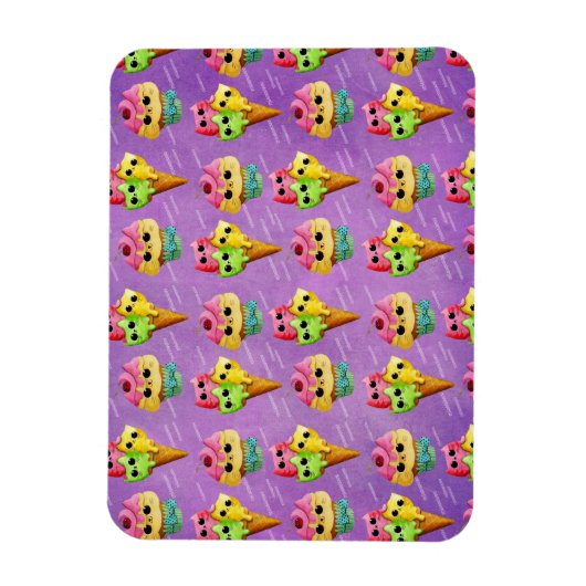 Magnet Flexible Été Kitty Cats Folie (Vertical)