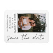 Magnet Flexible Éternel Simple Moderne Mariage de la mâchoire Enre (Horizontal)