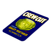 Magnet Flexible Étiquette de caisse de légumes coupé en équipage (Côté Gauche)