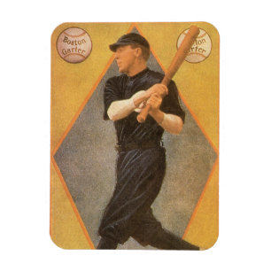 Magnet Flexible Étiquette de produit vintage Art, Boston Garter po