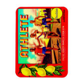 Magnet Flexible étiquette des caisses de fruits des athlètes des a (Vertical)