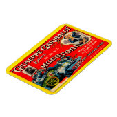 Magnet Flexible étiquette Giuseppe Garibaldi macaroni (Côté Gauche)