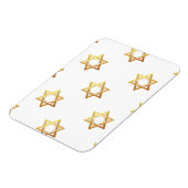 Magnet Flexible Étoile de David (Côté Gauche)