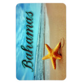 Magnet Flexible étoile des Bahamas (Vertical)