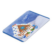 Magnet Flexible Étoile Hanoukka moderne de David Gingerbread House (Côté Gauche)
