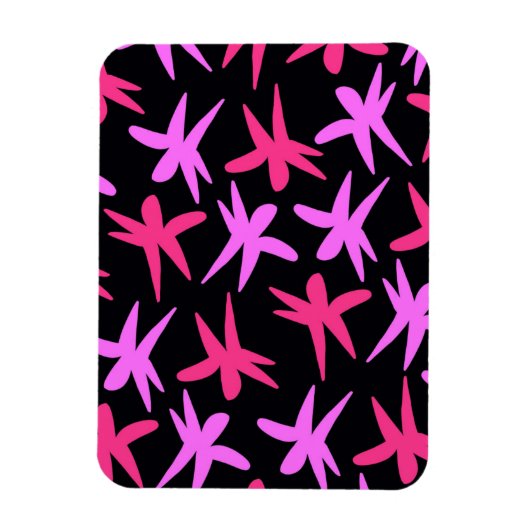 Magnet Flexible Étoiles de fleurs (Vertical)