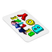 MAGNET FLEXIBLE ÊTRE COMME UN GARÇON (Côté Droit)