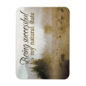 Magnet Flexible "Être couronné de succès" Motivation Affirmation F (Vertical)