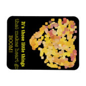 Magnet Flexible Être en amour citation : Ce sont ces petites chose (Horizontal)