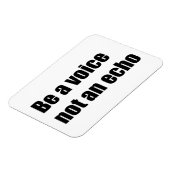 Magnet Flexible Être une voix pas un écho (Côté Gauche)