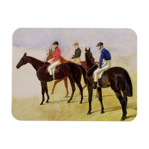 Magnet Flexible Étude de trois fissures de Steeplechase : Allen Mc