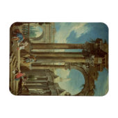 Magnet Flexible Etudier la perspective parmi les ruines romaines (Horizontal)