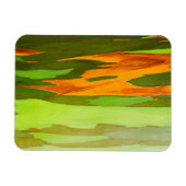 Magnet Flexible Eucalyptus arc-en-ciel écorce, Hawaii (Horizontal)