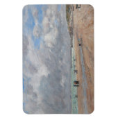 Magnet Flexible Eugene Boudin - La plage de Deauville (Vertical)