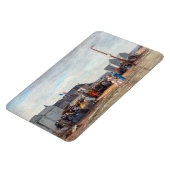 Magnet Flexible Eugene Boudin - Temps de baignade à Trouville (Côté Gauche)