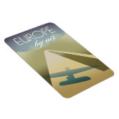 Magnet Flexible Europe en Avion (Côté Droit)