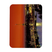 Magnet Flexible Europe, France, Paris. Vue coucher de soleil sur E (Vertical)