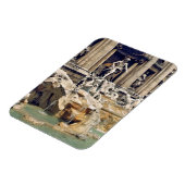 Magnet Flexible Europe, Italie, Rome. Pièces jonchent le bas du (Côté Gauche)