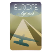 Magnet Flexible Europe par avion (Vertical)