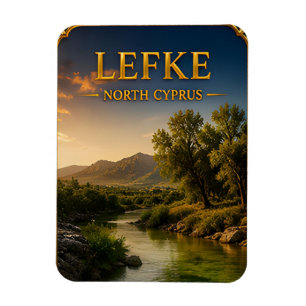 Magnet Flexible Évasion de la campagne de Lefke Chypre du Nord