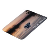 Magnet Flexible Everglades Florida Alligator Travel (Côté Gauche)