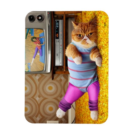 Magnet Flexible Exercice Cat (Vertical)