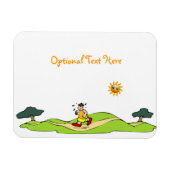 Magnet Flexible Exercice d'été Funny Aimant flexible (Horizontal)