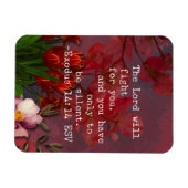 Magnet Flexible Exode 14:14 Verset de la Bible  (Horizontal)