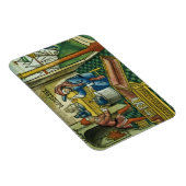 Magnet Flexible Exode 31 2-8 Bezalel et Oholiab faisant l'Arche o (Côté Droit)